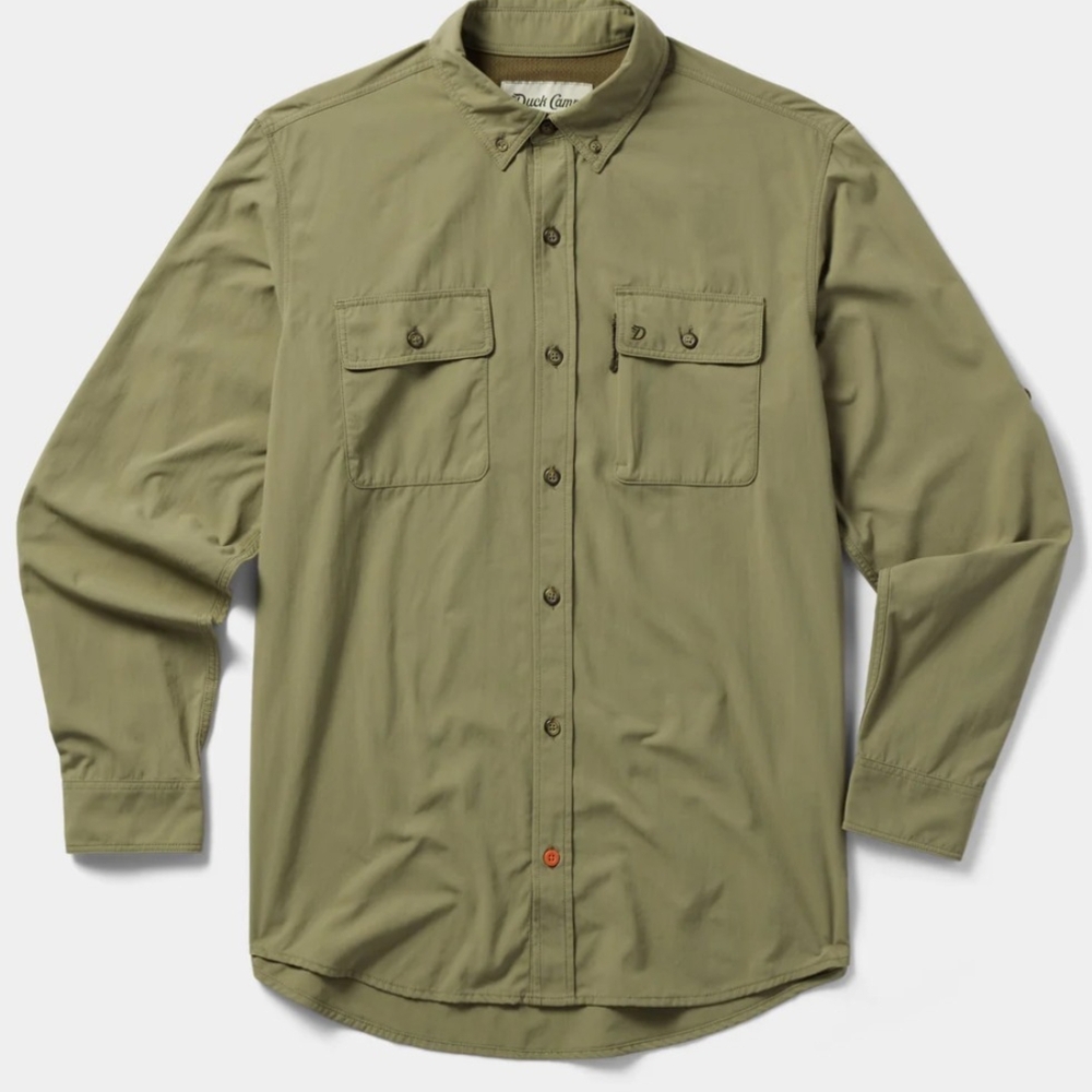 Olive Green Men's Shirt